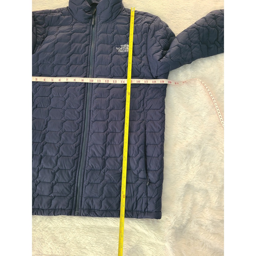 The North Face Mens Thermoball Eco Jacket Navy Blue Puffer S NF0A3KTV - Picture 3 of 10